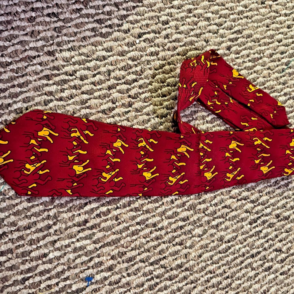 Vintage Keith Haring Silk Necktie From The Playboy Archives Limited Edition‎
